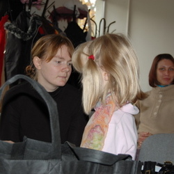 10.10.2010 Kirikus - Melissa õnnistamine, lastetund jm